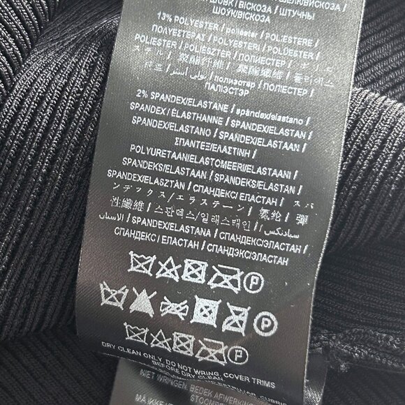 Guess Carrie Cold-Shoulder Sweater Ribbed Bodycon Dress ASO Isabelle Lightwood - Picture 10 of 11